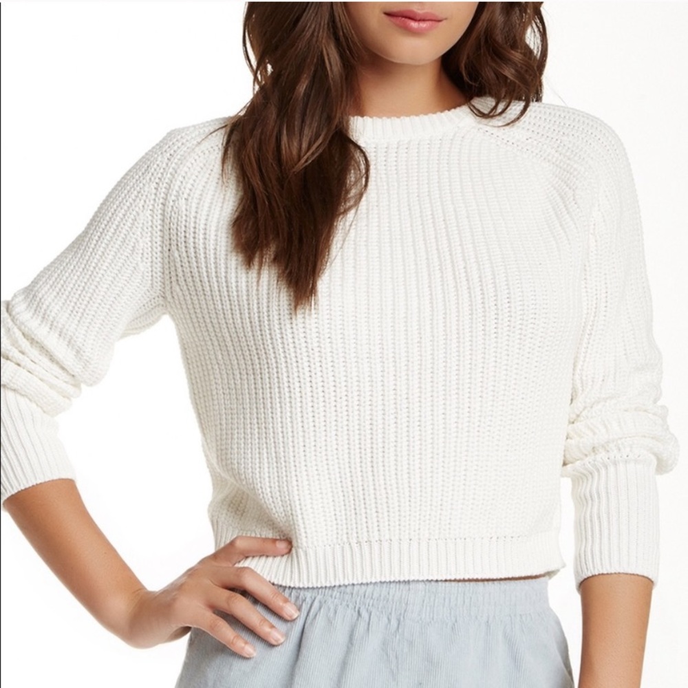 🚨LAST CHANCE🚨White American Apparel Knit Sweater